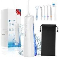 h2ofloss Electric Oral Irrigator Portable Water Dental Flosser for Teeth Travel Water Jet Tooth Pick