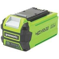 Greenworks 40V Lithium-ion 2Ah Battery - No charger included - 29717