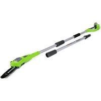 Greenworks Tools 24v Pole Saw 20cm Chainsaw