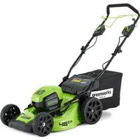 Greenworks 60V Cordless 46cm Self Propelled Lawn Mower (Without Battery & Charge