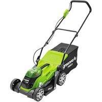 Greenworks G40LM35K2 Cordless Lawn Mower 40V 35cm with 2Ah Battery and Charger