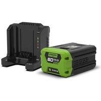 Greenworks 60V 2Ah Lithium-Ion Battery & Universal Charger Kit