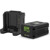 Greenworks 60V 4Ah Lithium-Ion Battery & Universal Charger Kit