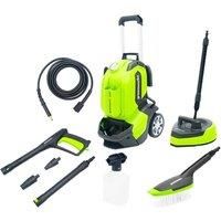 Greenworks Electric G45 Pressure Washer with Patio Head & Brush