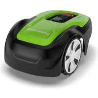 Greenworks Optimow S Robot Lawnmower for Lawns up to 300m2 with 30% Slope, Ultra Quiet, Bluetooth App Controlled, Easy to Set Up, Advanced Safety Features, Theft Protected, 3 Year Guarantee