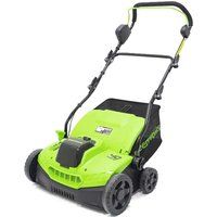 Greenworks GD40SC38 40v Cordless Brushless Dethatcher 380mm No Batteries No Charger