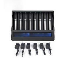 XTAR VC8 Plus 18650 Battery Charger 12V DC Input 3A Fast Charging Intelligent Charger LCD Display