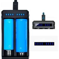 XTAR SC2 Charger Max 3A Fast Charging Rechargeable Battery 18650 18700 20700 21700 22650 25500 26650