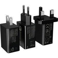 XTAR QC3.0 adapter 18W fast charging, smart safety features global compatibility durable and