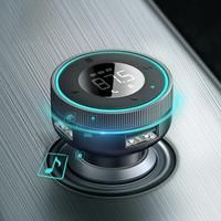 Baseus FM Transmitter Car Bluetooth 5.0 Music Adapter 3.4A Dual USB Car Charger MP3 Player Radio FM