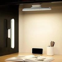 Baseus Desk Lamp Magnetic Hanging Light LED Table Lamp Rechargeable Stepless Dimming Cabinet Night