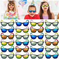 LKJYBG Kids Party Pack Colors Sunglasses Favors,24 6 Sunglasses UV400
