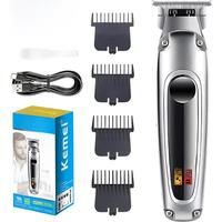 Kemei KM-2261 Electric Hair Clipper USB Rechargeable Cordless Beard Trimmer Men Powerful Hair Clipper Trimming Tool