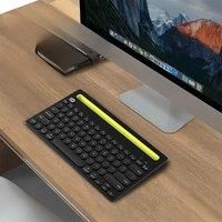 UNSHARKABLE EK3381t Tri-Mode Keyboard Integrated Tablet Stand 2.4G/BT5.0 Compact Membrane