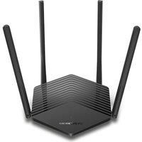 MERCUSYS MR60X Router WiFi 6 AX1500Mbps, Gigabit Ethernet Ports, TP-Link WiFi Router, Overall Security Protection, Easy Setup, Internet Booster Routers, WiFi Booster, Power Saving, App Control