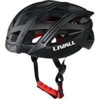 LIVALL BH60SE Tail Spinners, Navigation, Support Calling and SOS System Music Light Bicycle Helmet, Unisex, BH60SE Musik, Rücklicht, Blinker, Navigation, Anruffunktion und SOS-System, black, 55-61cm