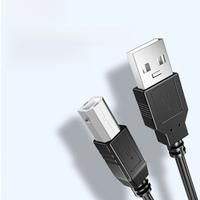 Unnlink USB Printer Cable USB-A 2.0 to USB-B Scanner Cord 1.5 Meters For PC Camera Printer Extension Cable MIDI Controlle Cable
