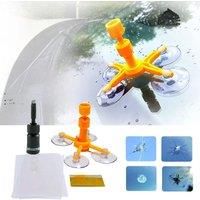 Windshield Repair Tool DIY Car Window Cracked Phone Screen Repair Kit Windscreen Resin Sealer Auto