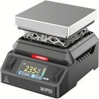 MINIWARE MHP50 Mini DIY Hot Plate Preheater 50*50mm Heating Constant Temperature Heating Table 350℃ Intelligent Heating Station