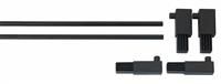 Extra Tall Pressure Pet Gate Extension  Black