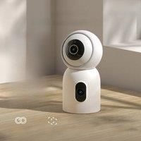 IMILAB New Indoor Camera C30 Dual 3K Lens WiFi 6 5G 360 PTZ Local AI Detection for Baby/Pet/Noise Night Vision Human Tracking