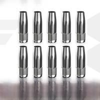 ADIYAWELD 10PCS MIG Welding Torch Nozzle Shield Cup Welding Torch of Conical Nozzle Copper Welder