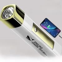 Smiling Shark Strong Light Flashlight Waterproof Side Light Power Bank Mini Portable Remote