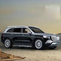 Luxury business car alloy model, unique decorations of the car center console, cool desktop