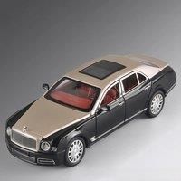 Luxury alloy business car model, car center console interior decoration, cool desktop ornaments,