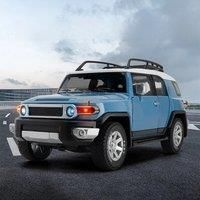 Cool alloy model off-road vehicle, unique decorations for car center console, cool desktop