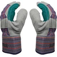 SAFETREE 4244X Cowhide Leather Welding Gloves Heat Resistant Welder Hand Glove Palm Reinforced Heavy