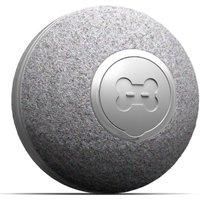 CHEERBLE M1 Smart Ball for Cats - Grey, Silver/Grey