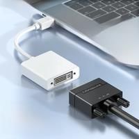 Mindpure Mini DP to DVI Cable Adapter 1080P Mini DisplayPort V1.2 Male to DVI Female Converter For