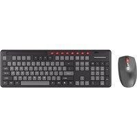 The MageGee V670 Wireless Keyboard and Mouse Set is ergonomic with its own card slot