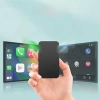CarlinKit 5.0 CarPlay Android Auto Wireless Adapter Portable Dongle for OEM Car Radio with Wired