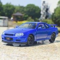 1:24gtr-r34 Model Car Interior Ornaments Car Decorations Accessories Mouldings Decor Automobiles