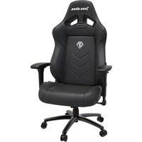 anda seaT Dark Demon Series Wheeled Pro PVC Leather Gaming Chair - Black