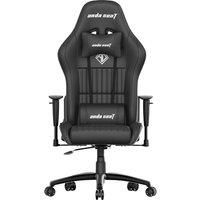 anda seaT Jungle Series Pro Gaming Wheeled PVC Leather Chair - Black
