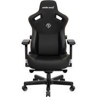 Anda Seat Kaiser 3 Gaming Chair Black - Premium Ergonomic Office Chair - Racing Computer Desk Chair with Magnetic Memory Foam Neck Pillow and Lumbar Back Support - Leather Gaming Chair for Adults