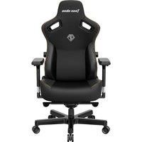 Anda Seat Kaiser 3 Gaming Chair Black XL - Premium Ergonomic Office Chair - Racing Computer Desk Chair with Magnetic Memory Foam Neck Pillow and Lumbar Back Support - Leather Gaming Chair for Adults