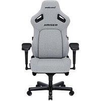 ANDASEAT Kaiser 4 Series Premium Gaming Chair - XL, Ash Grey, Black,Silver/Grey