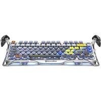 GRAVASTAR Mercury K1 Pro Wireless Mechanical Gaming Keyboard - Silver, Silver/Grey