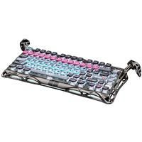 GravaStar Mercury V75 Pro HE Gaming Keyboard with Cable, Hall Effect Magnetic Switches, 0.005 mm Rapid Trigger, 8 kHz Polling, 75% RGB Keyboard, Adjustable Actuation Aluminium Frame with Cyberpunk
