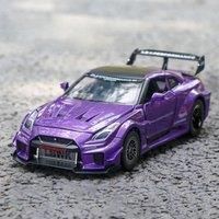GTR alloy model car, unique decorations of the car center console, exquisite alloy models, cool
