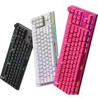 MCHOSE Mix 87 Magnetic Switch Gaming Keyboard Hall Effect 0.08ms Ultra-Low Latency 0.001mm Precision Office Wired Keyboard