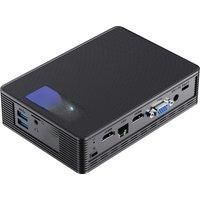 MeLE QuieterHD3 Fanless Mini PC Intel Celeron N5105 8GB 128GB M.2 NVMe SSD Computer 4K HDD Gigabit