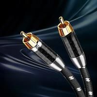 TODN Digital Audio Coaxial Cable 75£high end Rca to Rca Male Stereo Cable Speaker Hifi Subwoofer