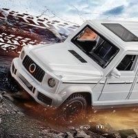 1/32 Cool Off-road Vehicle Alloy Model Model Car Dashboard Racing Car Racing Decor Dashboard