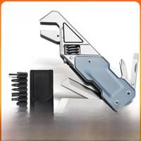 NexTool 6 In 1 edc Adjustable Wrench Multitool Pocket Hand Tools Kit Screwdriver Bit Set Multi
