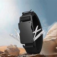 NexTool Multifunctional Belt P50 Men Waist Buckle Repair Tool Screwdrivers Scissors File Bottle